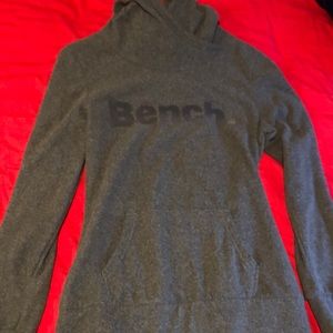 Fleece dark grey Bench Hoodie size large